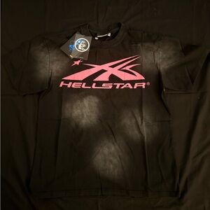 Hellstar Black/Pink T-Shirt Medium Brand New